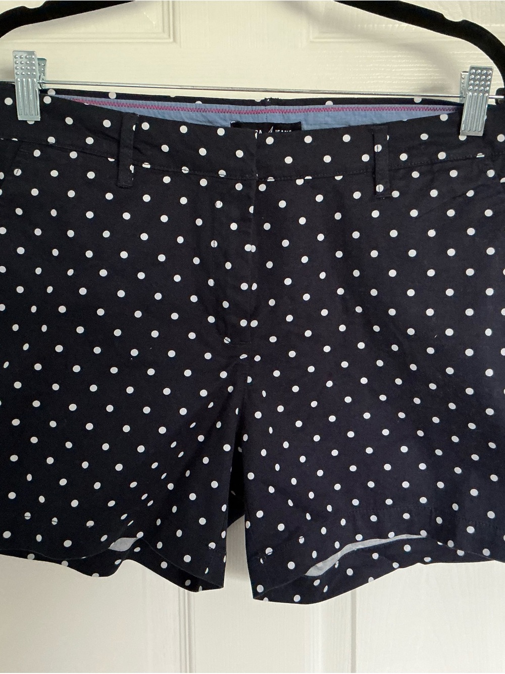 Nautica Black Polka Dot Women's Shorts